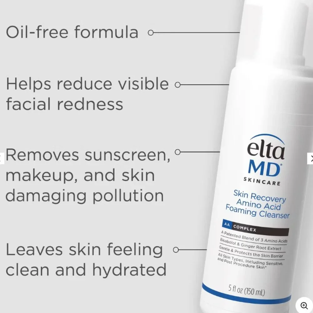 EltaMD Skin Recovery Amino Acid Foaming Cleanser 5 oz